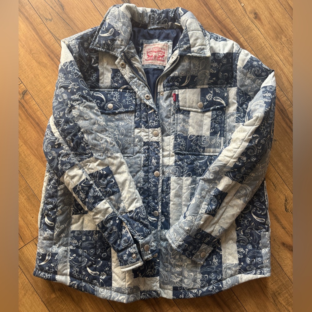 Levi Quilted Paisley Jacket